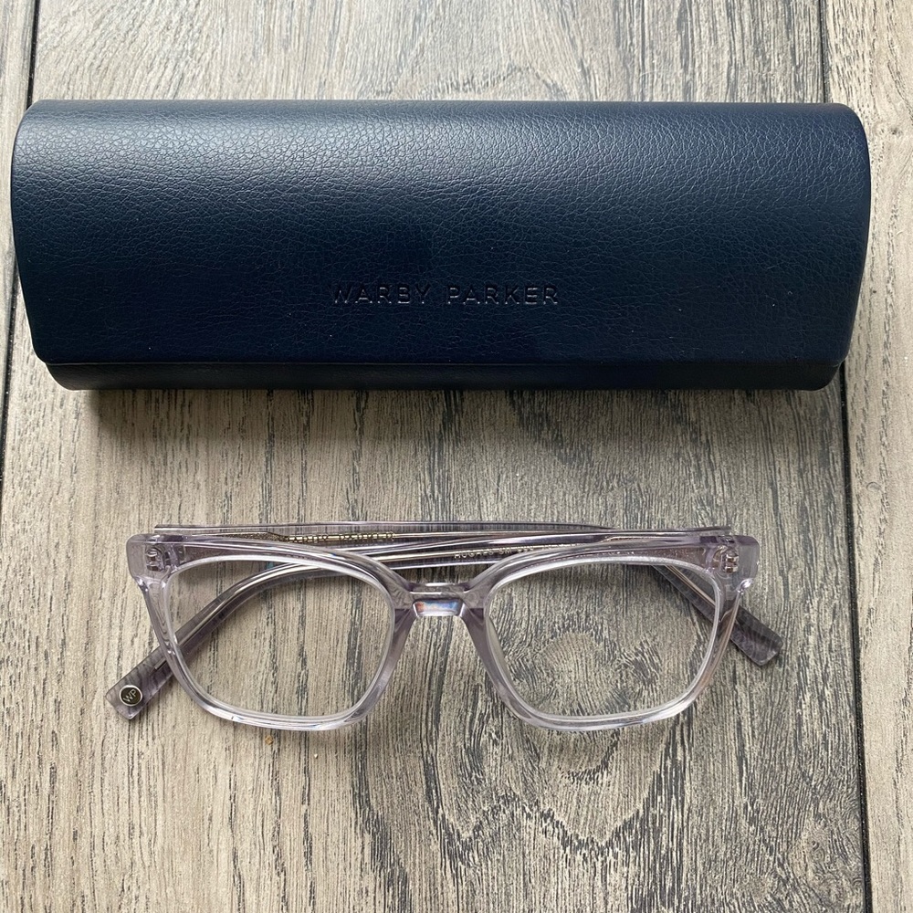 Warby Parker Hughes SM Narrow in Jasmine Crystal
